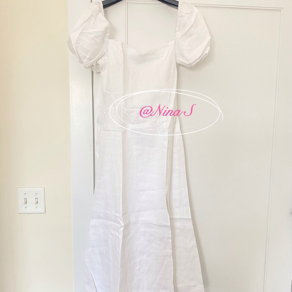 Reformation Denver Linen Dress - Picture 4 of 6